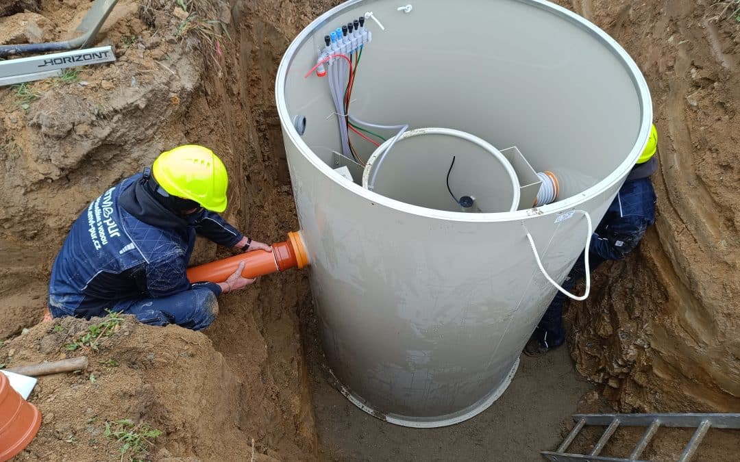 Návod na instalaci čistírny odpadních vod svépomocí